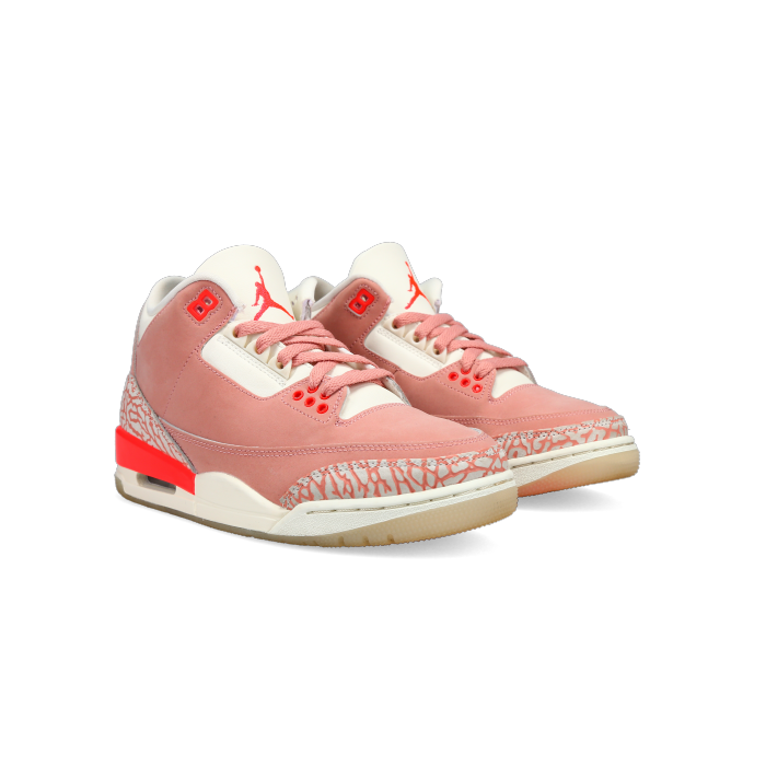 Jordan 3 Retro 'Rust Pink' (W) - Front View