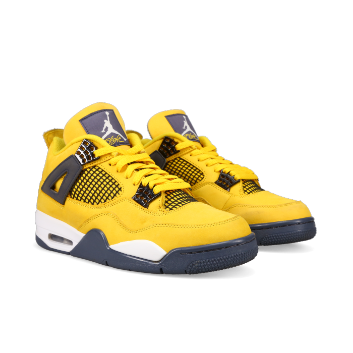 Jordan 4 Retro 'Lightning' 2021 - Front View