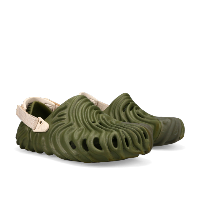 Salehe Bembury X  Crocs The Pollex Clog 'Cucumber' - Front View