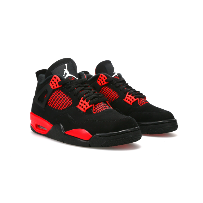 Jordan 4 Retro 'Red Thunder' - Front View