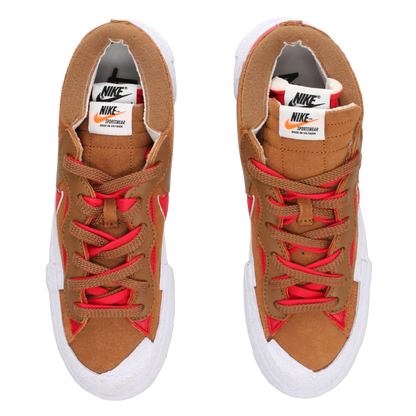 Nike Blazer Low X Sacai 'Light British Tan' - Side View