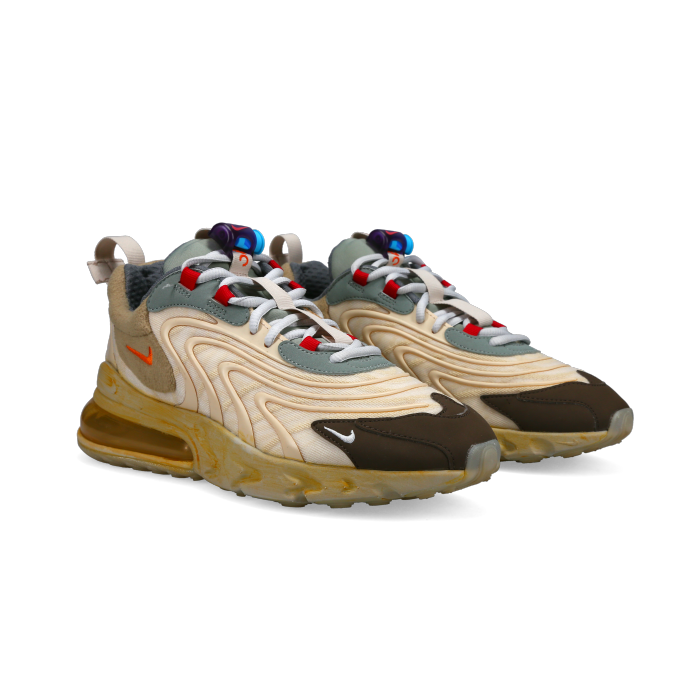 Travis Scott X Nike Air Max 270 React ENG 'Cactus Trails' - Front View