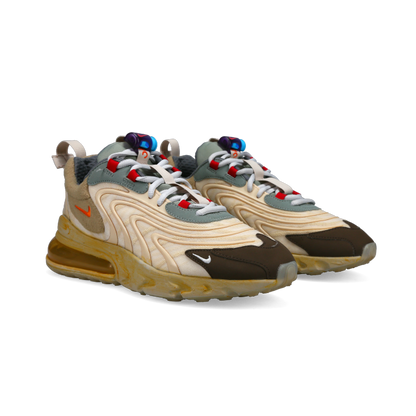 Travis Scott X Nike Air Max 270 React ENG 'Cactus Trails' - Front View