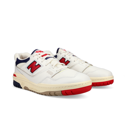 Aimé Leon Dore X New Balance 550 'Red Navy' - Front View