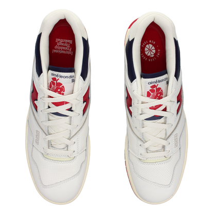 Aimé Leon Dore X New Balance 550 'Red Navy' - Side View