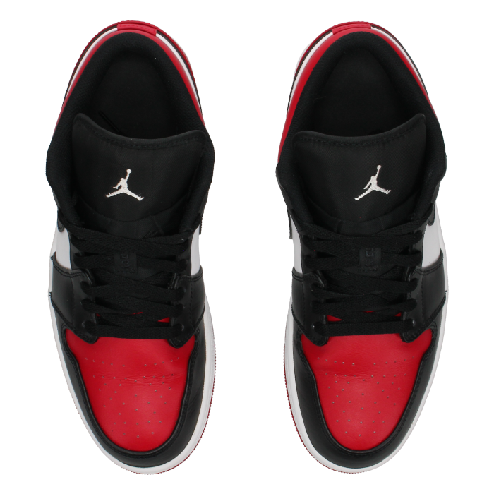 Jordan 1 Low 'Bred Toe' - Side View