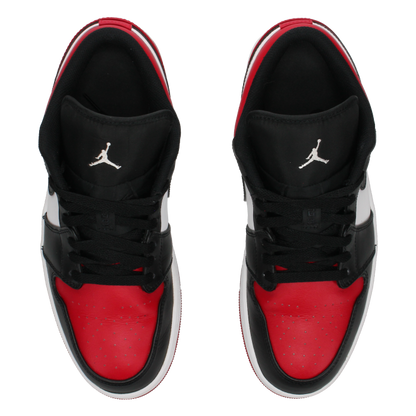 Jordan 1 Low 'Bred Toe' - Side View