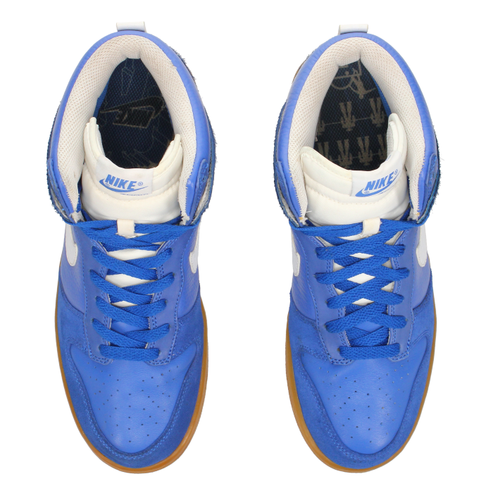 Nike Dunk High Premium 'Varsity Royal White' - Side View