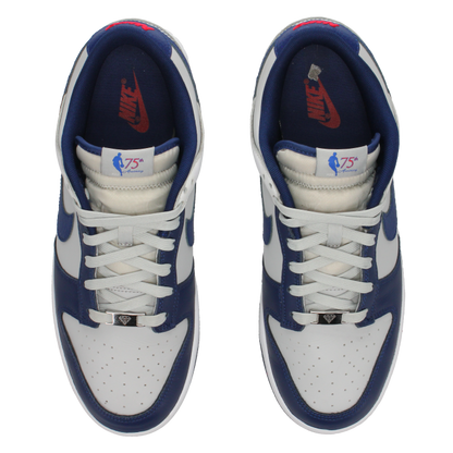 NBA X Nike Dunk Low EMB '75th Anniversary Nets' - Side View