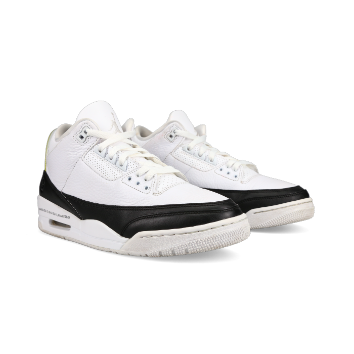 Fragment Design X Jordan 3 Retro SP 'White' - Front View