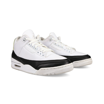 Fragment Design X Jordan 3 Retro SP 'White' - Front View