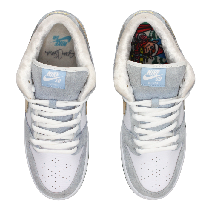 Sean Cliver X Nike SB Dunk Low 'Holiday Special' - Side View