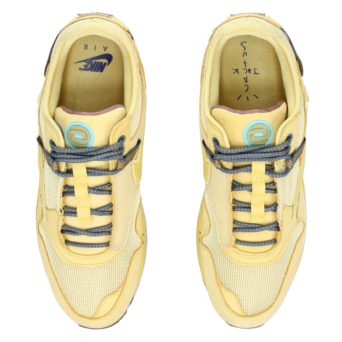 Travis Scott X Nike Air Max 1 'Saturn Gold' - Side View