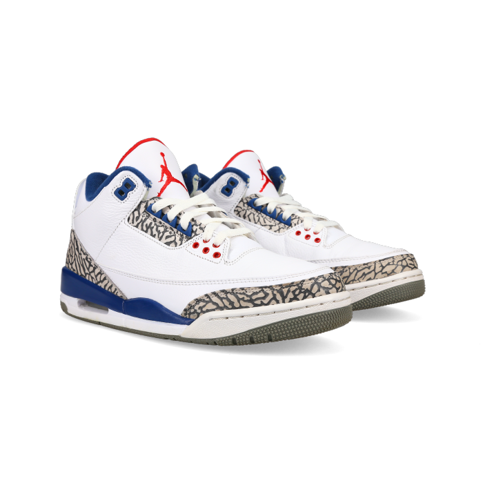 Jordan 3 Retro 'True Blue' - Front View