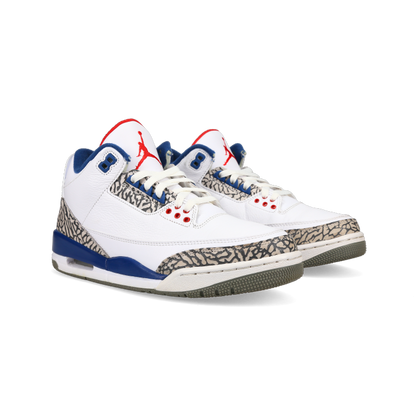 Jordan 3 Retro 'True Blue' - Front View