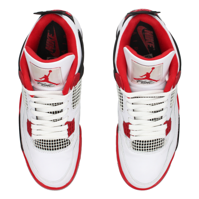 Jordan 4 Retro OG 'Fire Red' 2020 - Side View