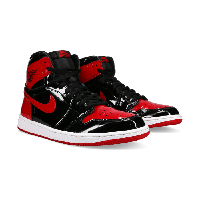 Jordan 1 Retro High OG 'Patent Bred' - Front View