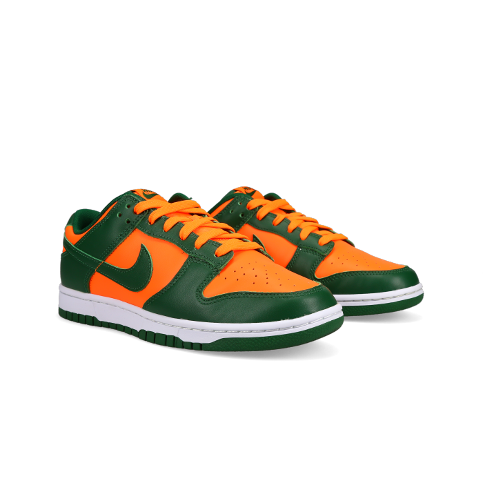 Nike Dunk Low 'Miami Hurricanes' - Front View