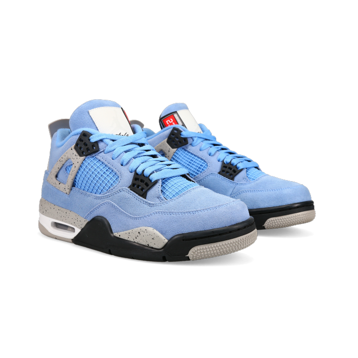 Jordan 4 Retro 'University Blue' - Front View