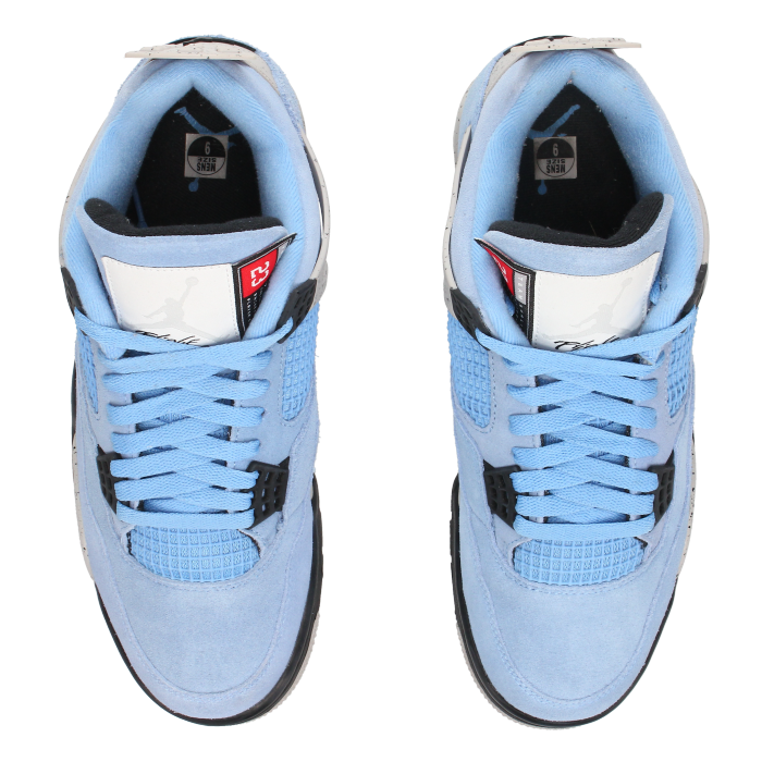 Jordan 4 Retro 'University Blue' - Side View