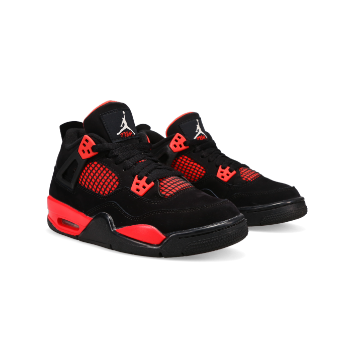 Jordan 4 Retro 'Red Thunder' (GS) - Front View