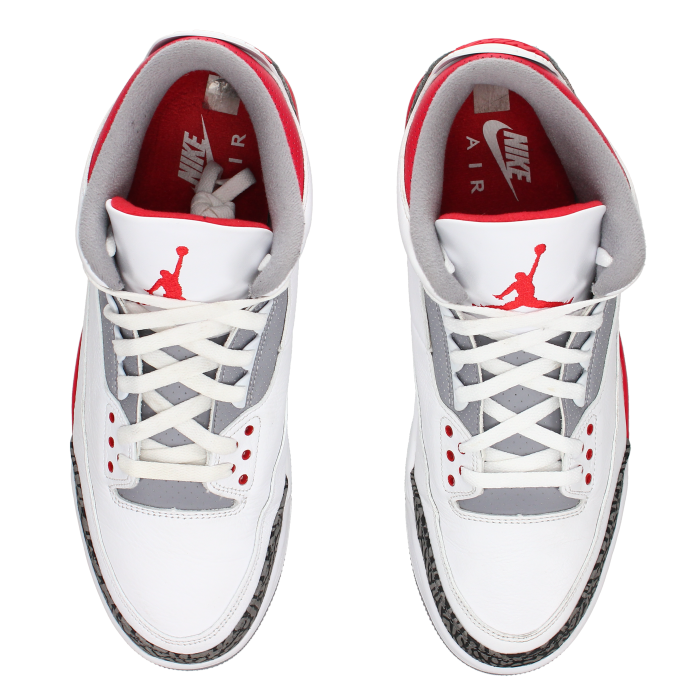 Jordan 3 Retro 'Fire Red' 2022 - Side View