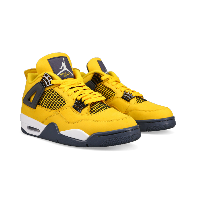 Jordan 4 Retro 'Lightning' 2021 - Front View