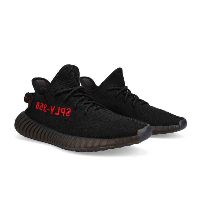 Adidas Yeezy Boost 350 V2 'Bred' - Front View