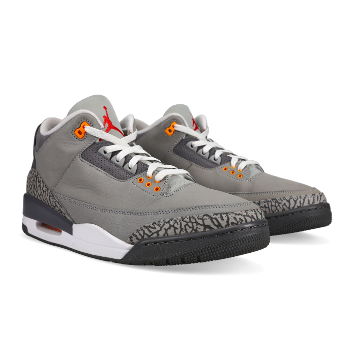 Jordan 3 Retro 'Cool Grey' 2021 - Front View