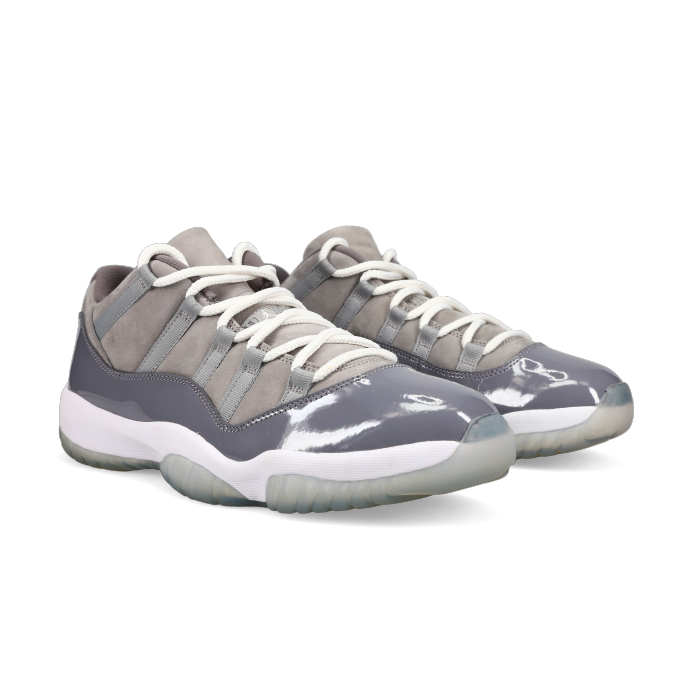 Jordan 11 Retro Low 'Cool Grey' - Front View