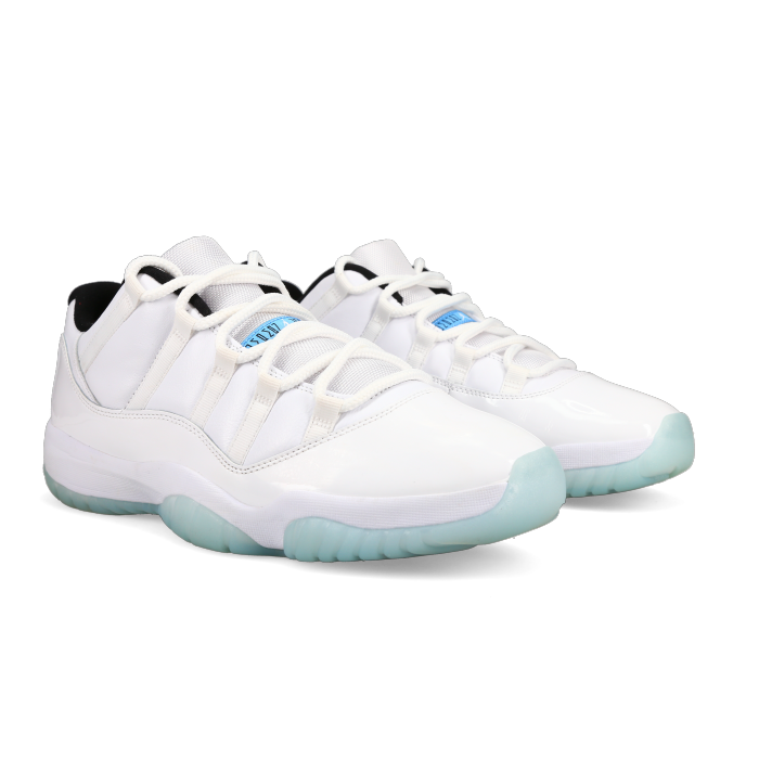 Jordan 11 Retro Low 'Legend Blue' - Front View