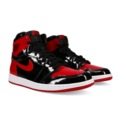 Jordan 1 Retro High OG 'Patent Bred' - Front View