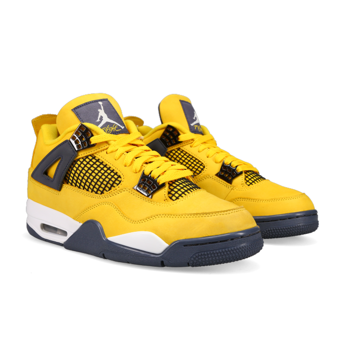 Jordan 4 Retro 'Lightning' 2021 - Front View