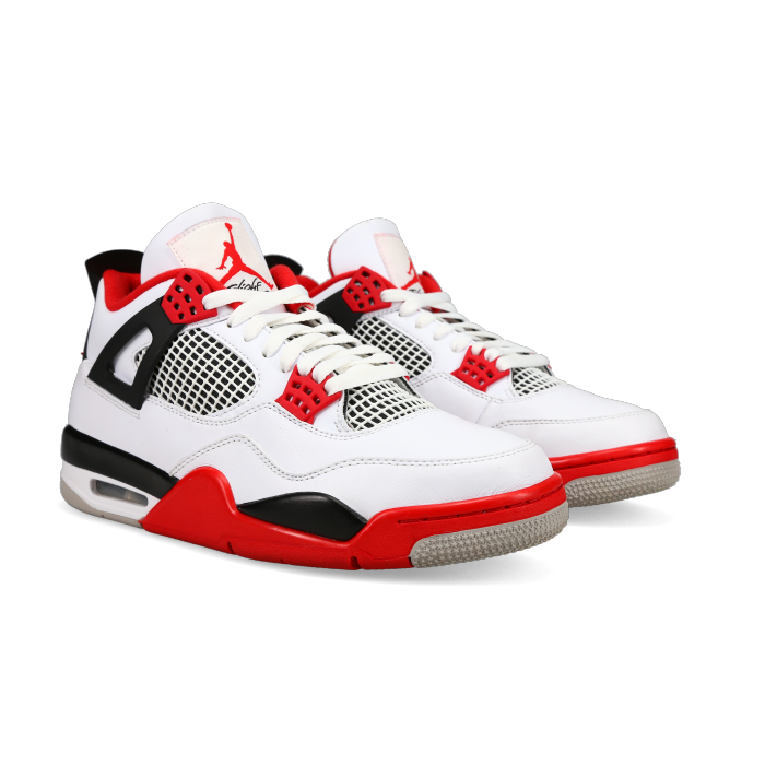 Jordan 4 Retro OG 'Fire Red' 2020 - Front View