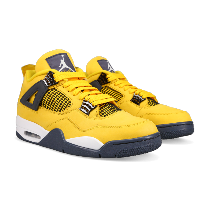 Jordan 4 Retro 'Lightning' 2021 - Front View