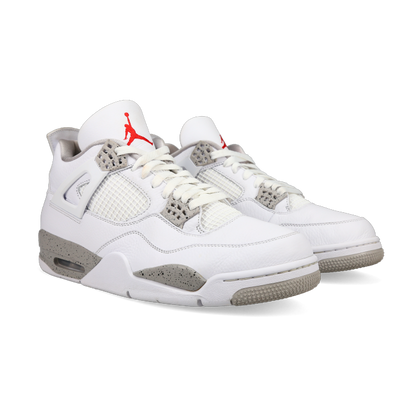 Jordan 4 Retro 'White Oreo' - Front View