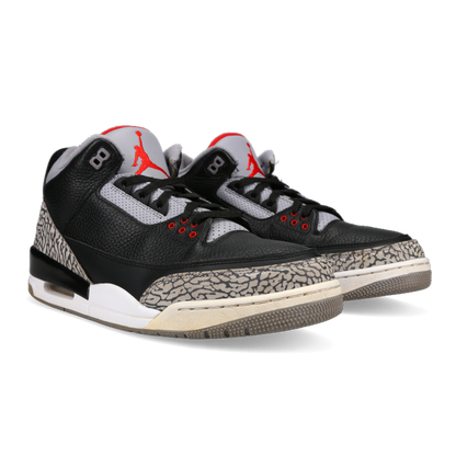 Jordan 3 Retro OG 'Black Cement' 2018 - Front View