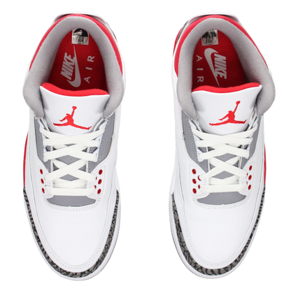 Jordan 3 Retro 'Fire Red' 2022 - Side View