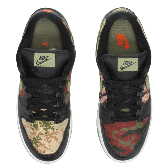 Nike Dunk Low SE 'Black Multi Camo' - Side View