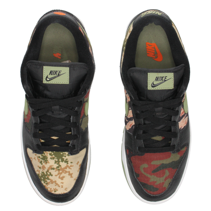 Nike Dunk Low SE 'Black Multi Camo' - Side View