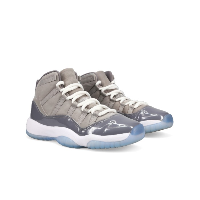 Jordan 11 Retro 'Cool Grey' 2021 (GS) - Front View