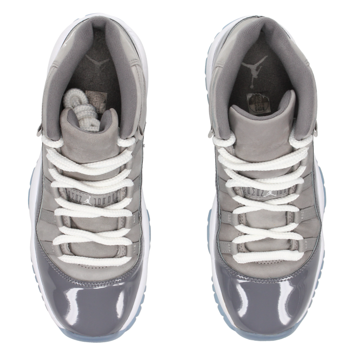 Jordan 11 Retro 'Cool Grey' 2021 (GS) - Side View