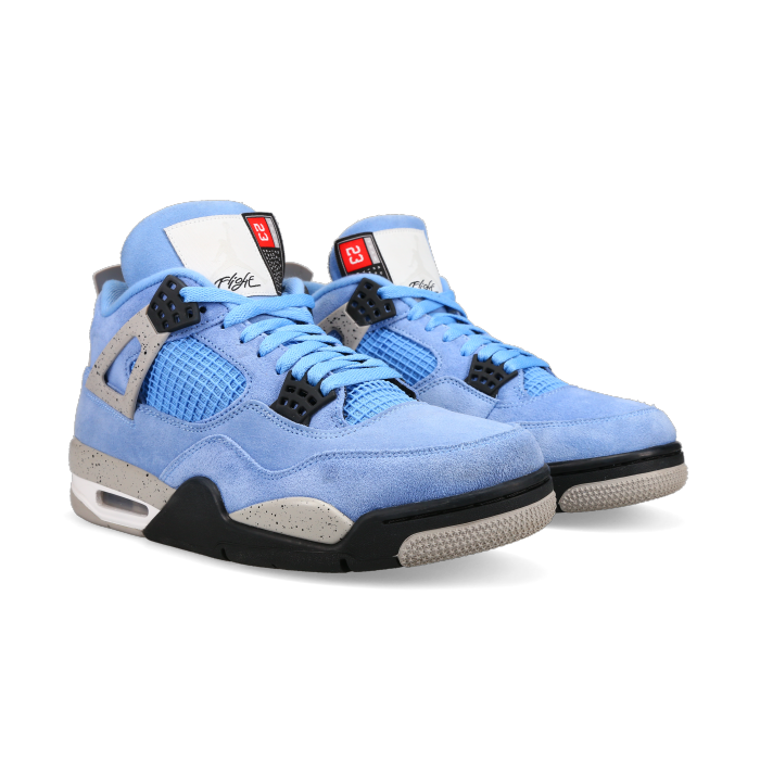 Jordan 4 Retro 'University Blue' - Front View