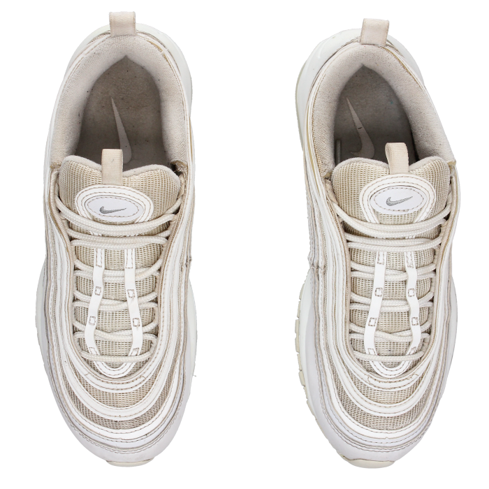 Nike Air Max 97 'Triple White' - Side View