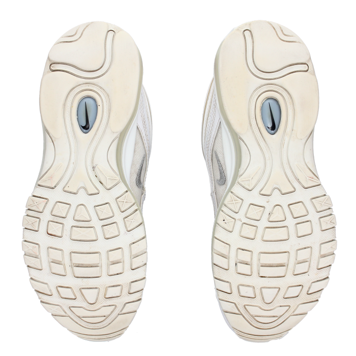 Nike Air Max 97 'Triple White' - Back View