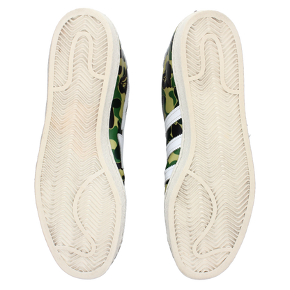 Adidas Superstar 80's X Bape 'ABC Camo' - Back View