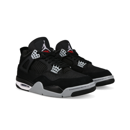 Jordan 4 Retro SE 'Black Canvas' - Front View