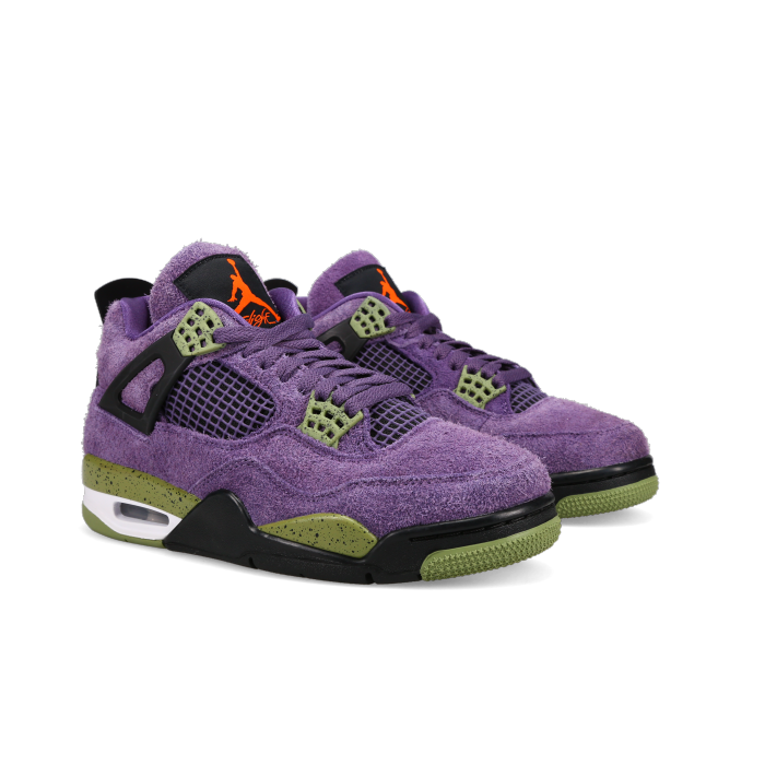 Jordan 4 Retro 'Canyon Purple' (W) - Front View