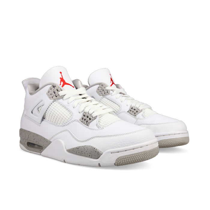 Jordan 4 Retro 'White Oreo' - Front View