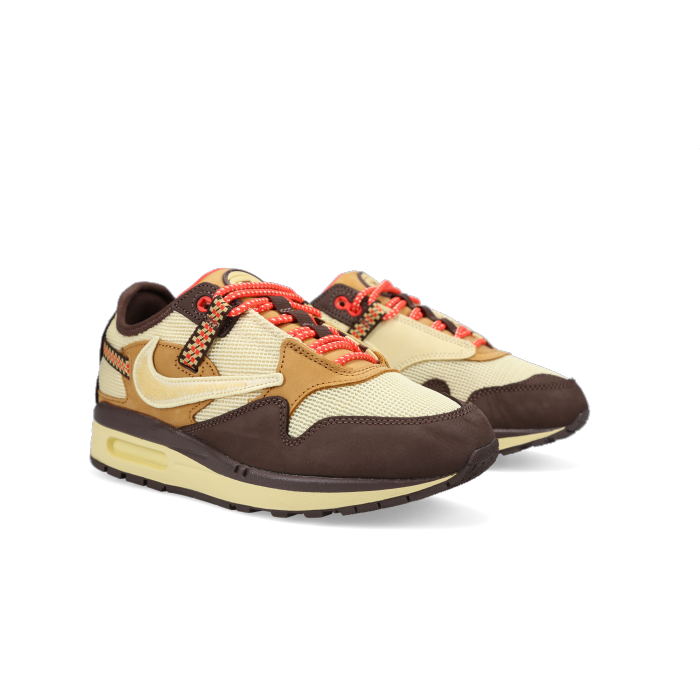 Travis Scott X Nike Air Max 1 'Baroque Brown' - Front View